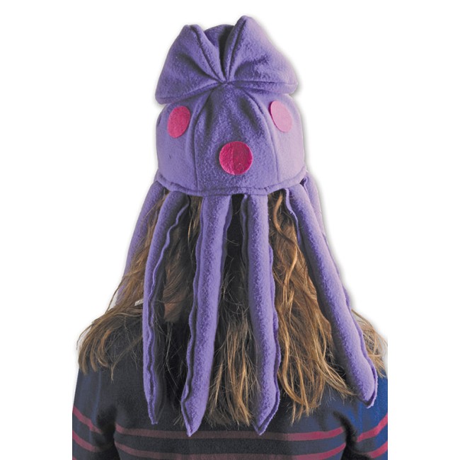 octopus plush hat