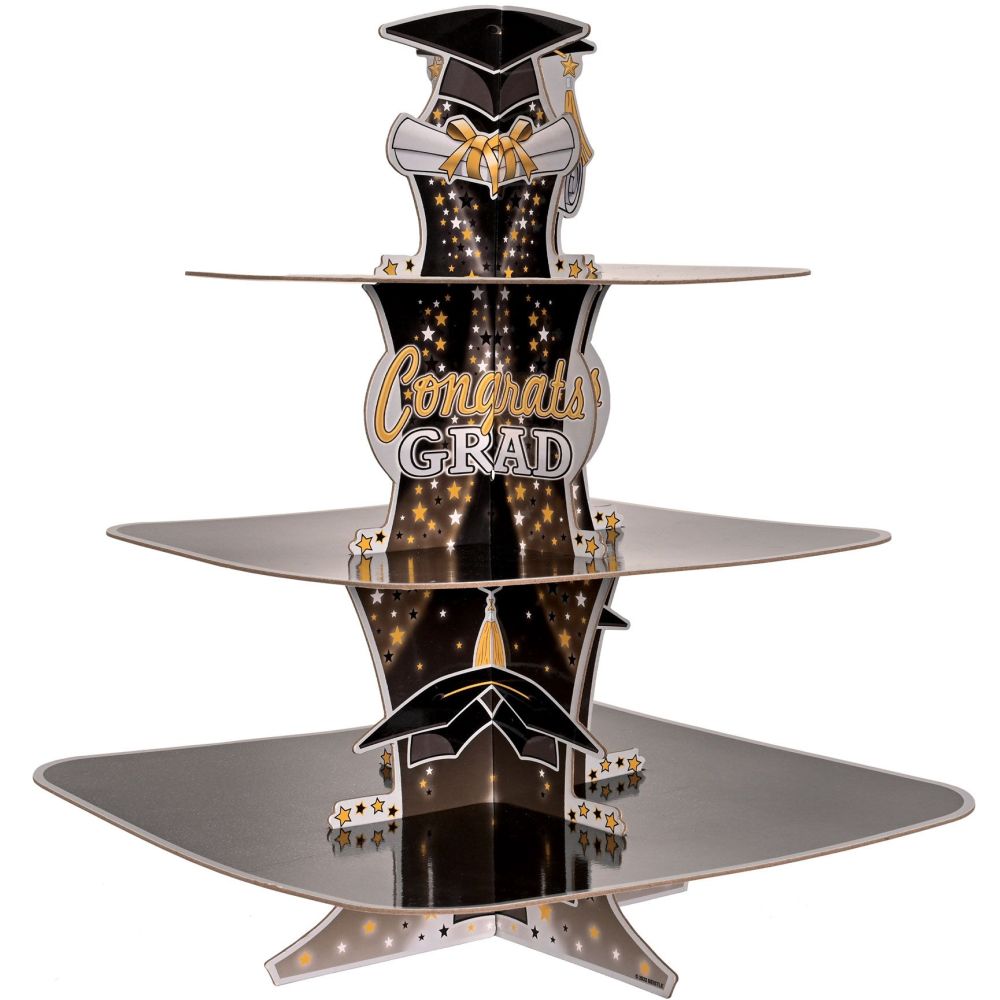 Graduation Cupcake Stand: Party at Lewis Elegant Party Supplies ...