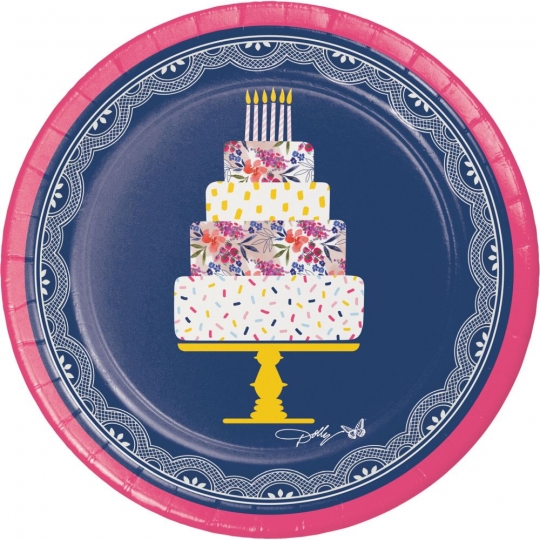 Dolly Blossoming Beauty 10-Inch Plates