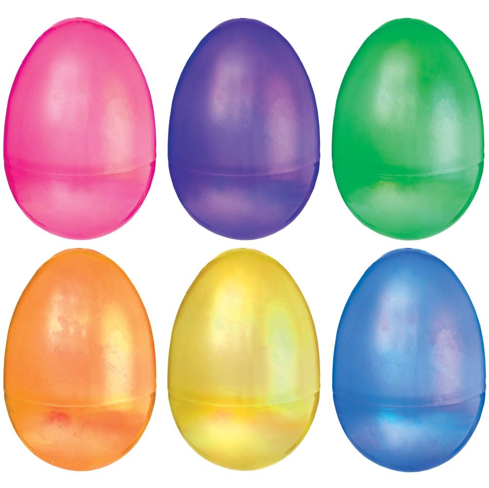 Pearlescent Fillable 3-inch Plastic Eggs: Party at Lewis Elegant Party ...