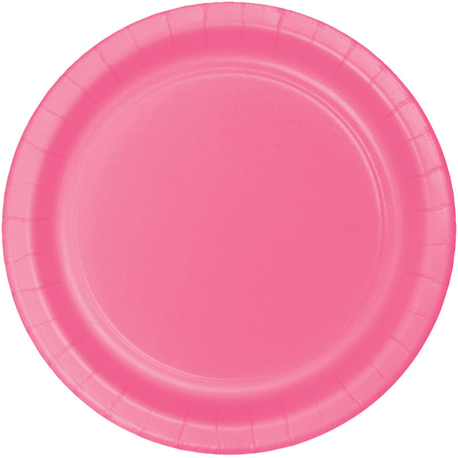 Candy Pink Heavy Duty 10-inch Paper Plates: Party at Lewis Elegant ...