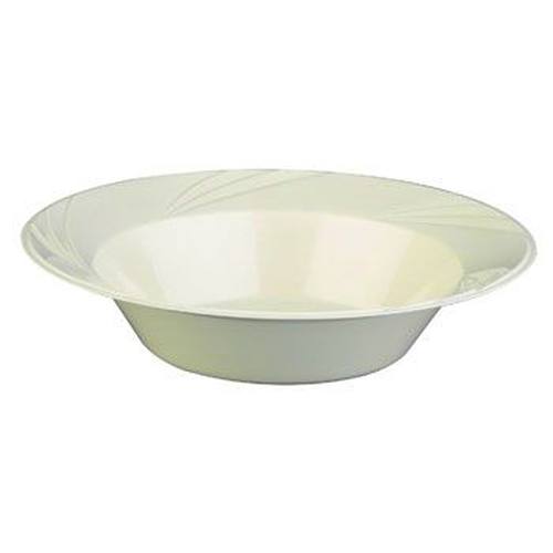 Beige Newbury Heavy Duty Elegant 12 oz Plastic Soup Bowls Party at Lewis Elegant Party Supplies