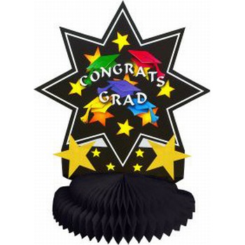 Graduation Star Honeycomb Centerpiece: Party at Lewis Elegant Party ...