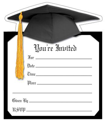 Graduation Day Invitations: Party at Lewis Elegant Party Supplies ...