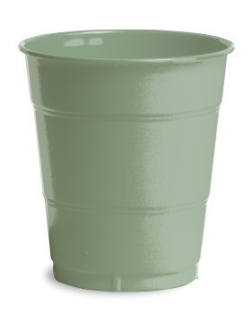18 OZ GREEN PLASTIC CUP :: Colored Plastic Cups :: Catering Supplies ::  Fulton Paper and Party Supplies