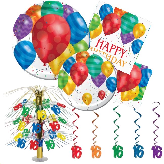 Balloon Blast 16th Birthday