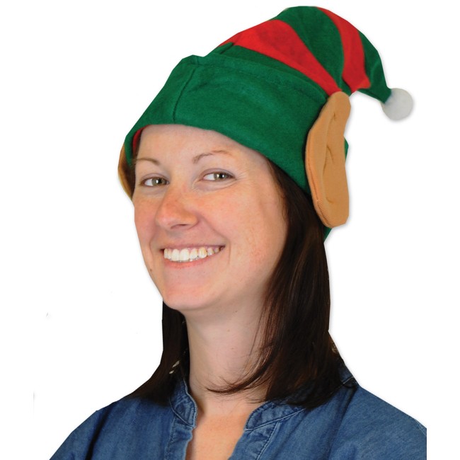 Felt Elf Hat with Ears: Party at Lewis Elegant Party Supplies, Plastic ...