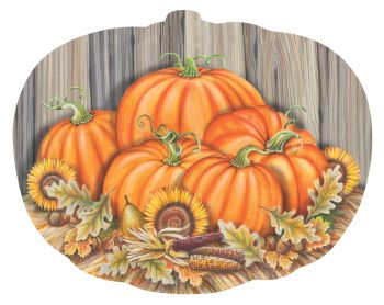 Harvest Pumpkin Placemats: Party At Lewis Elegant Party Supplies 