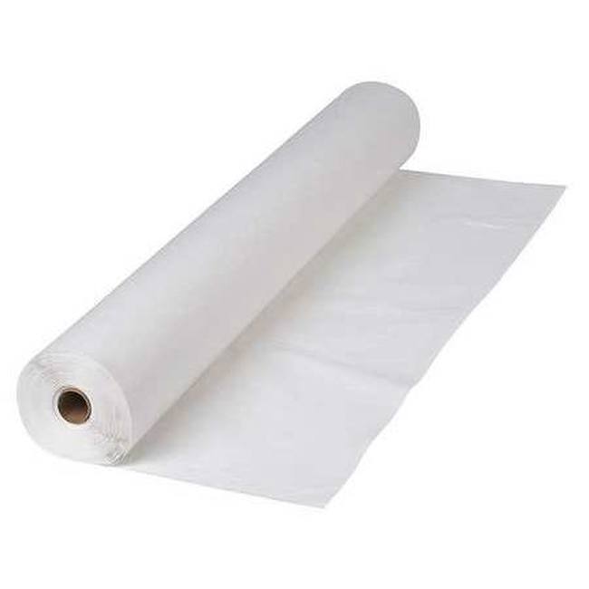 Exquisite 300 ft. x 40 in. Black Plastic Tablecloth Rolls - Disposable  Plastic Roll Table Cover Rolls - Black