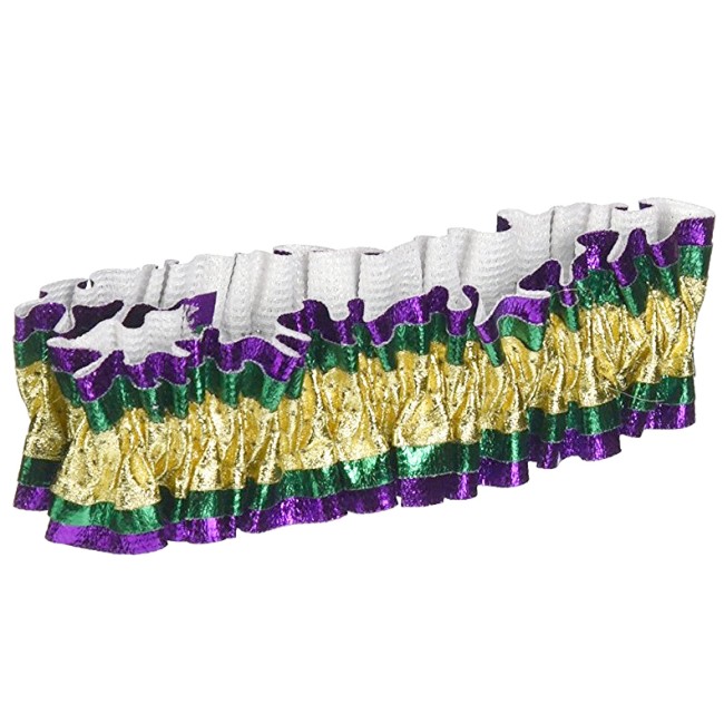 mardi gras plastic plates