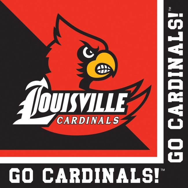 Louisville Cardinals Luncheon Napkins: Party at Lewis Elegant Party ...