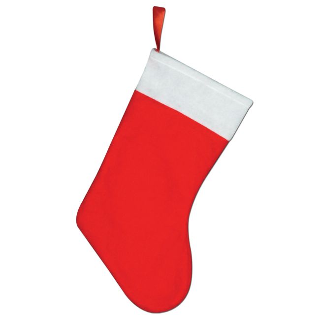 Felt 15-inch Christmas Stocking: Party at Lewis Elegant Party Supplies ...