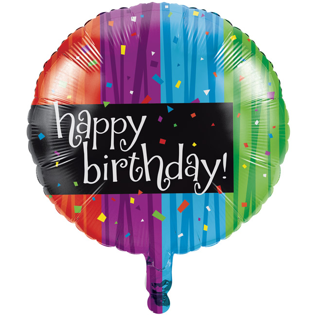 Milestone Celebration Happy Birthday Foil Balloon: Party at Lewis ...