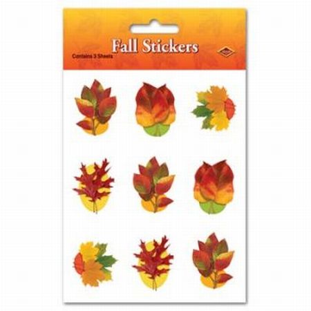 Autumn Leaf Plus Plus-Pak Stickers: Party at Lewis Elegant Party ...