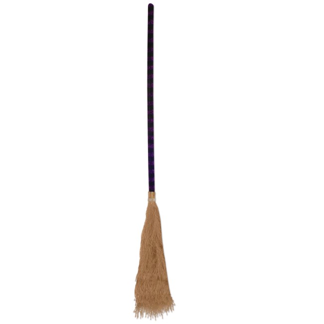 Witch's Broom W Glitter Handle: Party At Lewis Elegant Party Supplies 