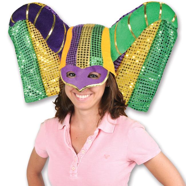 mardi gras party dinnerware