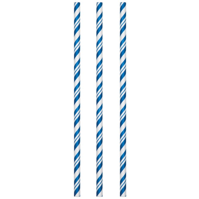 Hot Pink Chevron Paper Straws (24 Piece(s))