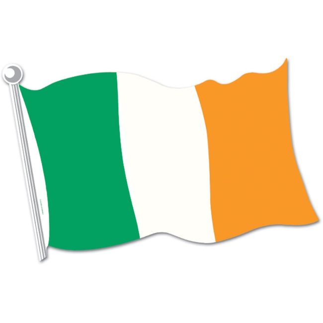 Irish Flag Cutout: Party at Lewis Elegant Party Supplies, Plastic ...