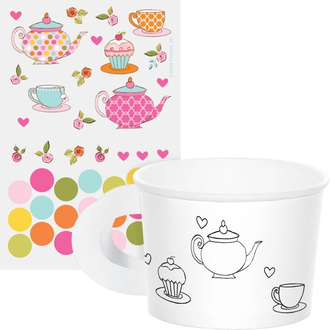 tea party tea cups