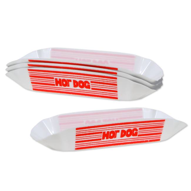 hot dog paper plates