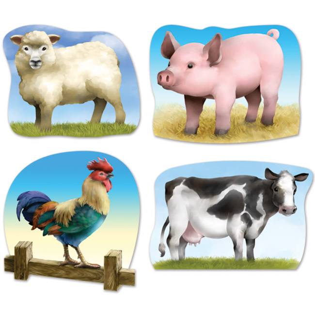 Farm Animal Cutouts 1 Party at Lewis Elegant Party Supplies, Plastic