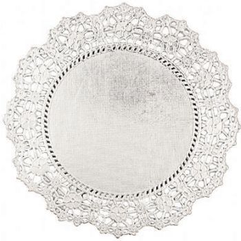 5 in White Cambridge Lace Doilies