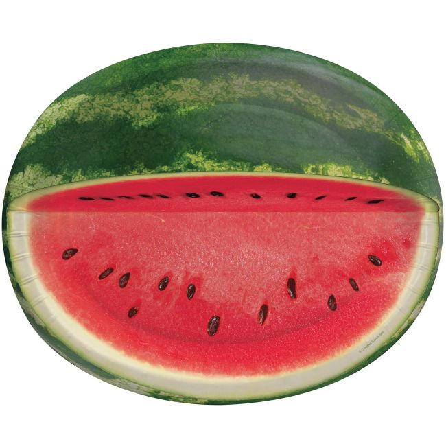 watermelon paper plates