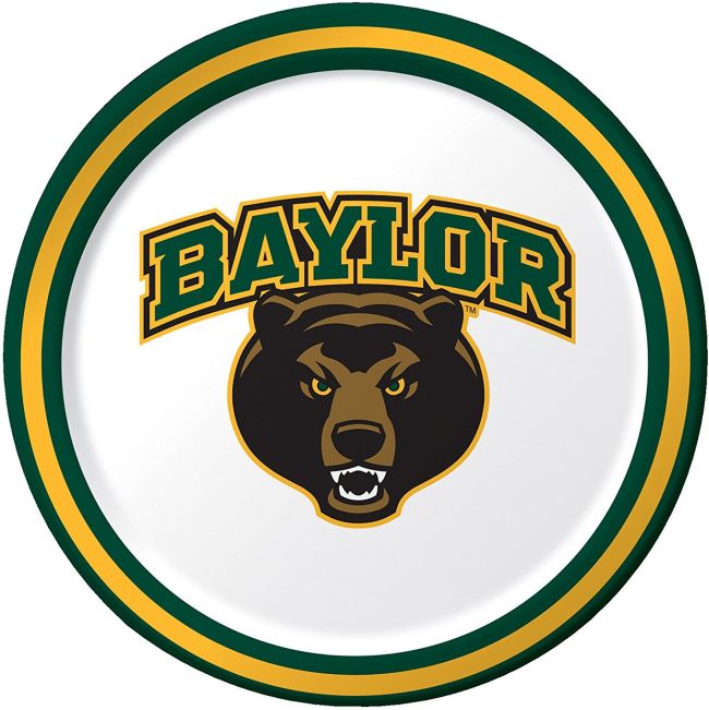 Baylor University Bears 7-Inch Plates: Party at Lewis Elegant Party ...