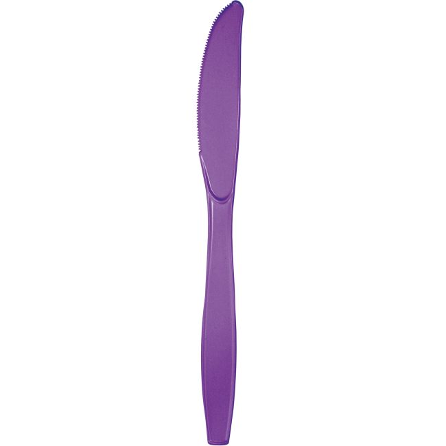 Amethyst Heavy Duty Plastic Knives: Party at Lewis Elegant Party ...