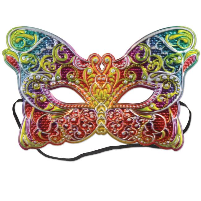 mardi gras party dinnerware