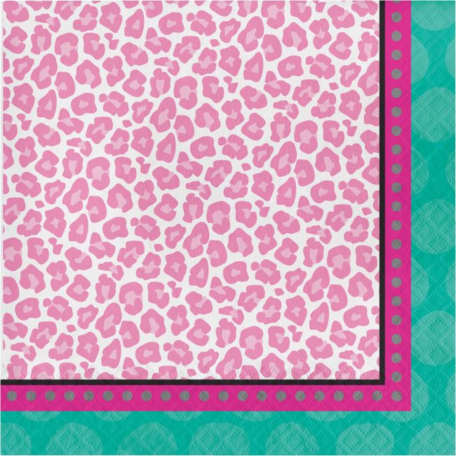 Sparkle Spa Lunch Napkins: Party at Lewis Elegant Party Supplies ...