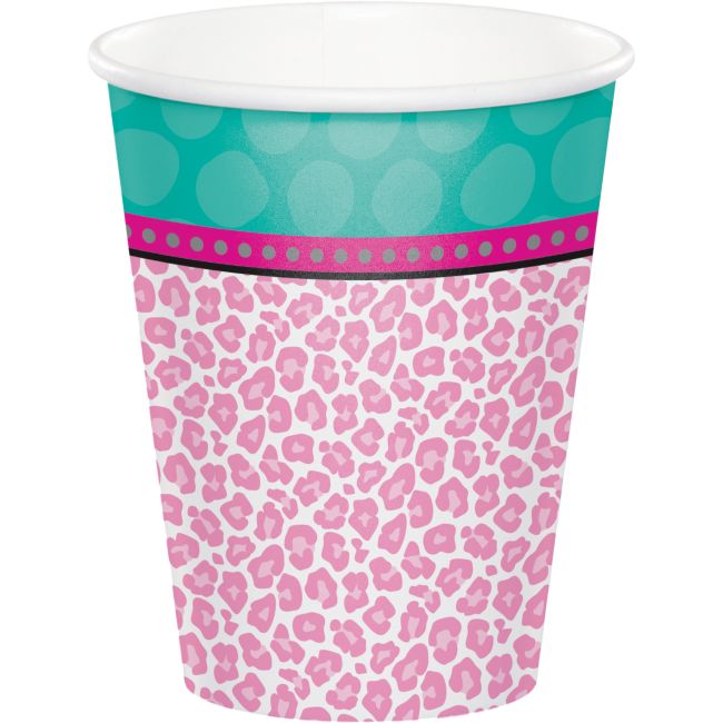 Sparkle Spa 9oz Hotcold Cups Party At Lewis Elegant Party Supplies