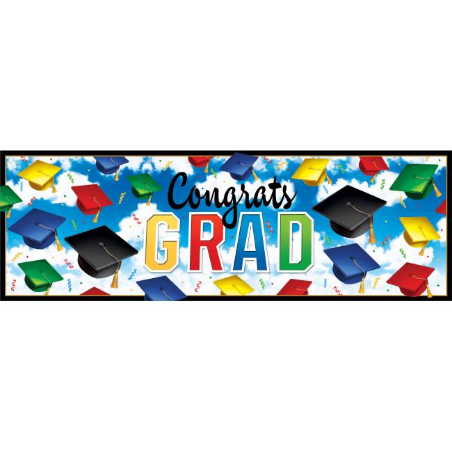 Graduation Celebration Giant Banner: Party at Lewis Elegant Party ...