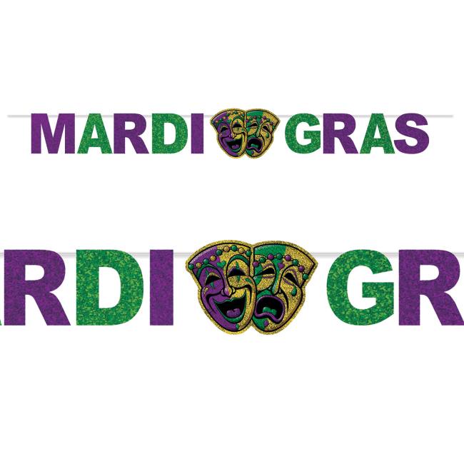 mardi gras streamer skirt