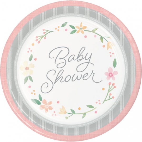 baby shower dinnerware