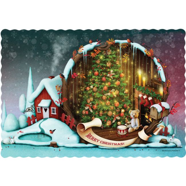 Christmas Wonderland Merry Christmas Paper Placemats: Party at Lewis