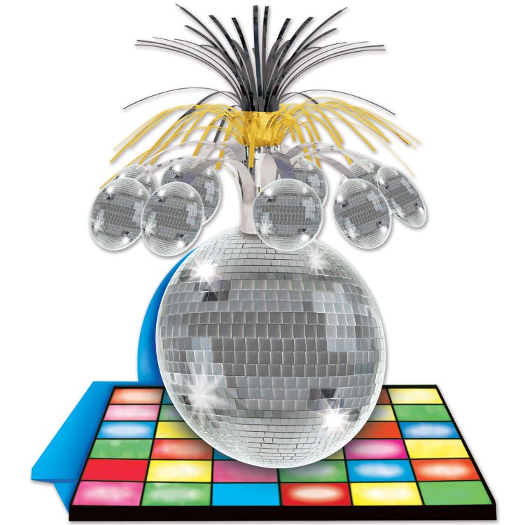 Disco Ball Centerpiece: Party at Lewis Elegant Party Supplies, Plastic ...