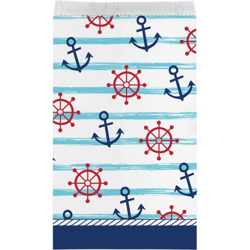 Nautical Baby Treat Bags: Party at Lewis Elegant Party Supplies ...