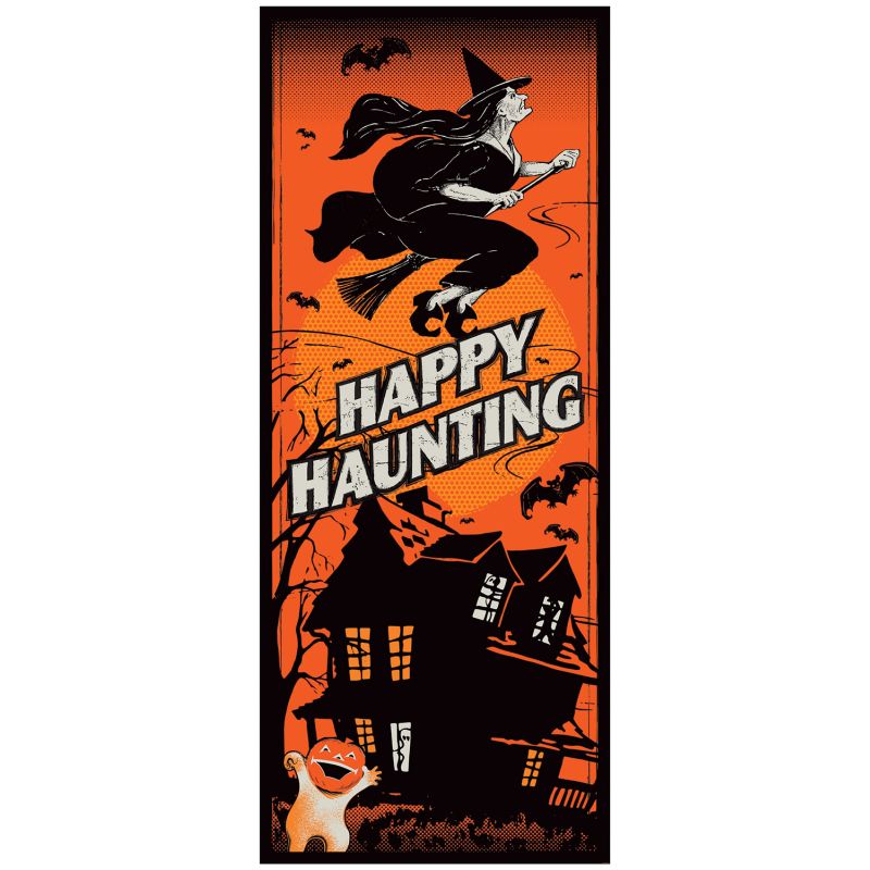 Vintage Halloween All Weather Door Cover: Party at Lewis Elegant Party ...