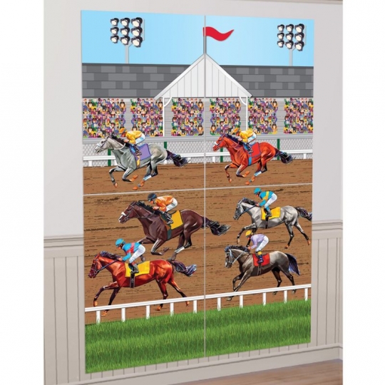 Kentucky Derby Banner Horse Race Party Supplies Decorations Derby