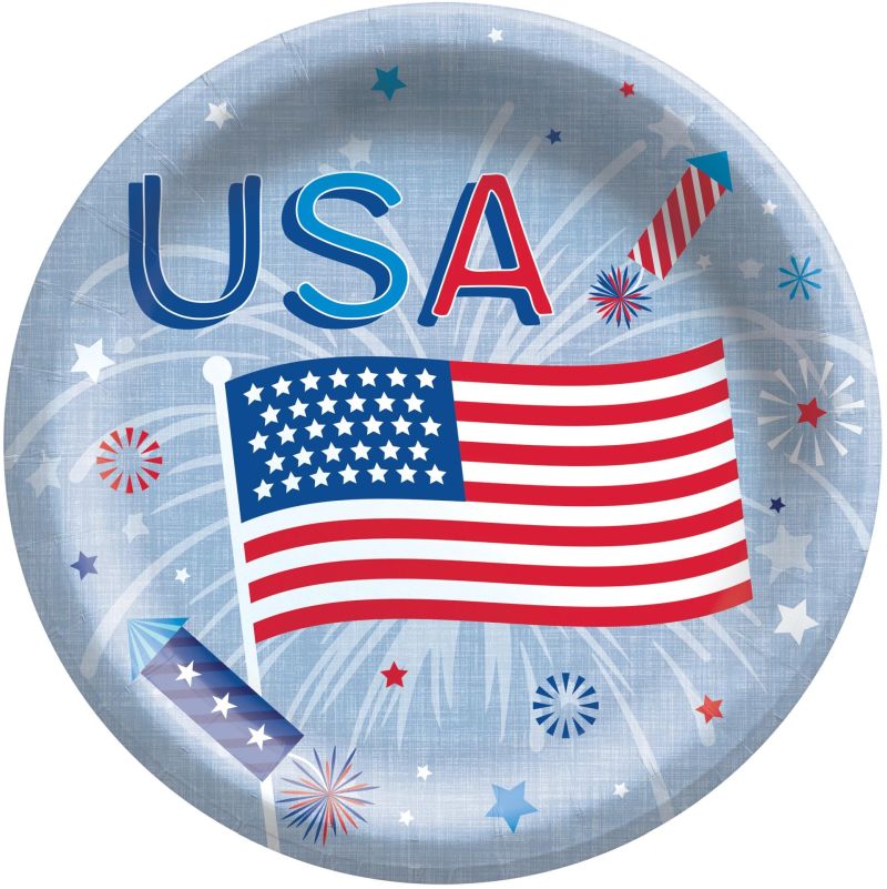 Patriotic Celebration 6.75-inch Plates: Party at Lewis Elegant Party ...