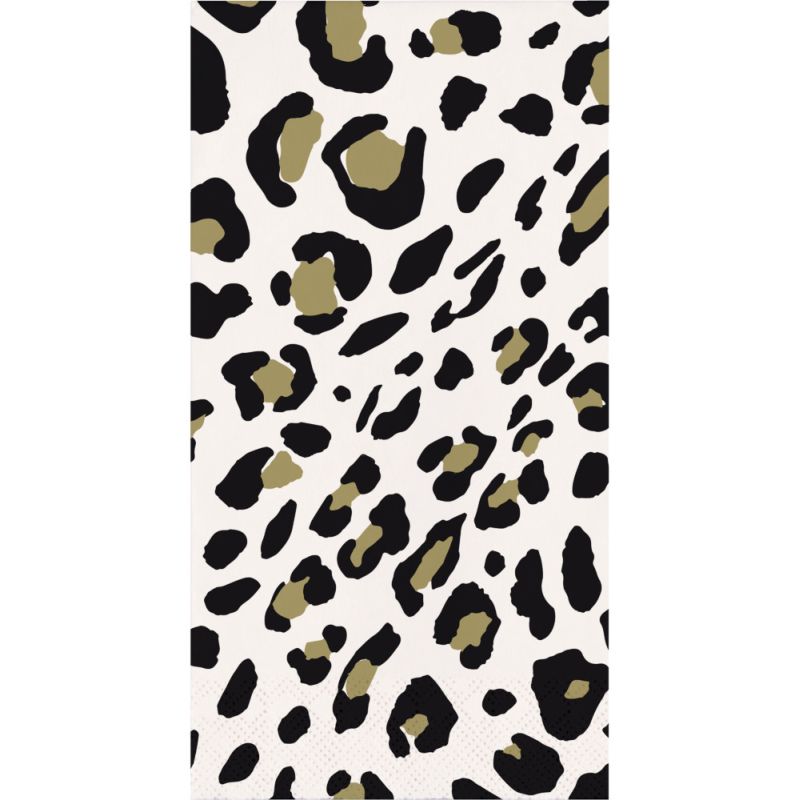 Leopard Print Guest Dinner Napkins: Party at Lewis Elegant Party ...