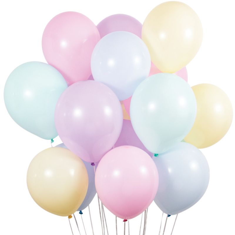 Pastel Colors 12-inch Latex Balloons: Party At Lewis Elegant Party ...