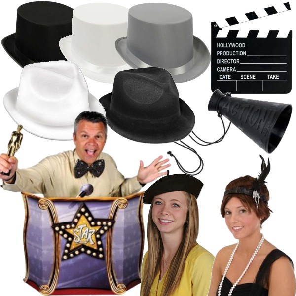 Hollywood & Awards Night Decorations: Party at Lewis Elegant Party Supplies,  Plastic Dinnerware, Paper Plates and Napkins