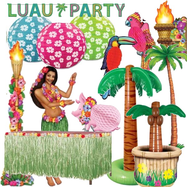 Luau Party Yard Sign